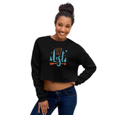 Let's Get Lost Crop Sweatshirt - butiksonline